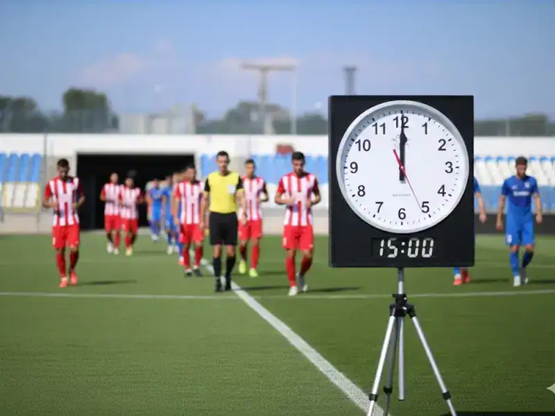 tempo da partida de futebol